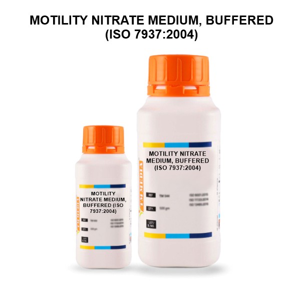 Motility Nitrate Medium, Buffered (Iso 7937:2004)